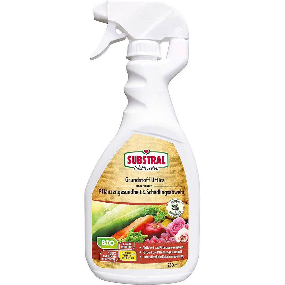Spray plante SUBSTRAL Naturen Urtica, solutie organica pentru vitalitate, protectie naturala si reducerea daunatorilor, 750 ml