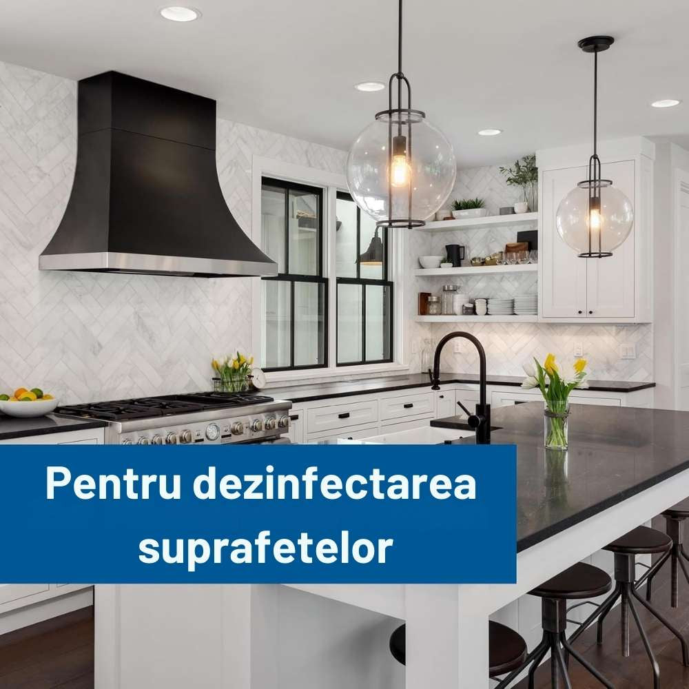 Solutie curatare PROTECT HOME Permaclean Green Growth Remover, indepartare alge si depuneri verzi, 1 l, pentru 180 mp