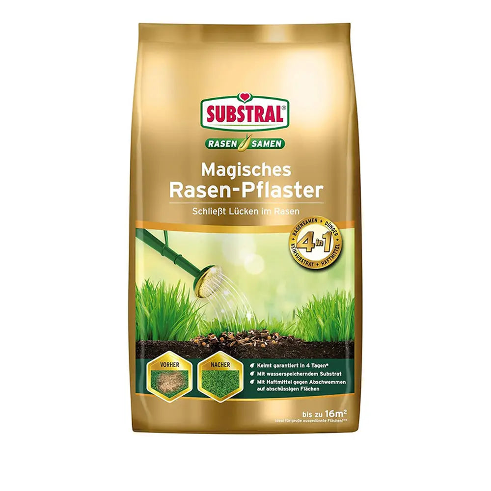 Reparare gazon Substral Plastura Magica 3 in 1, 3 kg, cu seminte gazon substrat si ingrasamant pentru zone goale