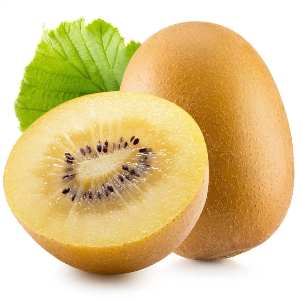 Kiwi de Siberia Goldkiwi (Actinidia arguta), femela, cu fructe dulci aurii, bogate in vitamina C