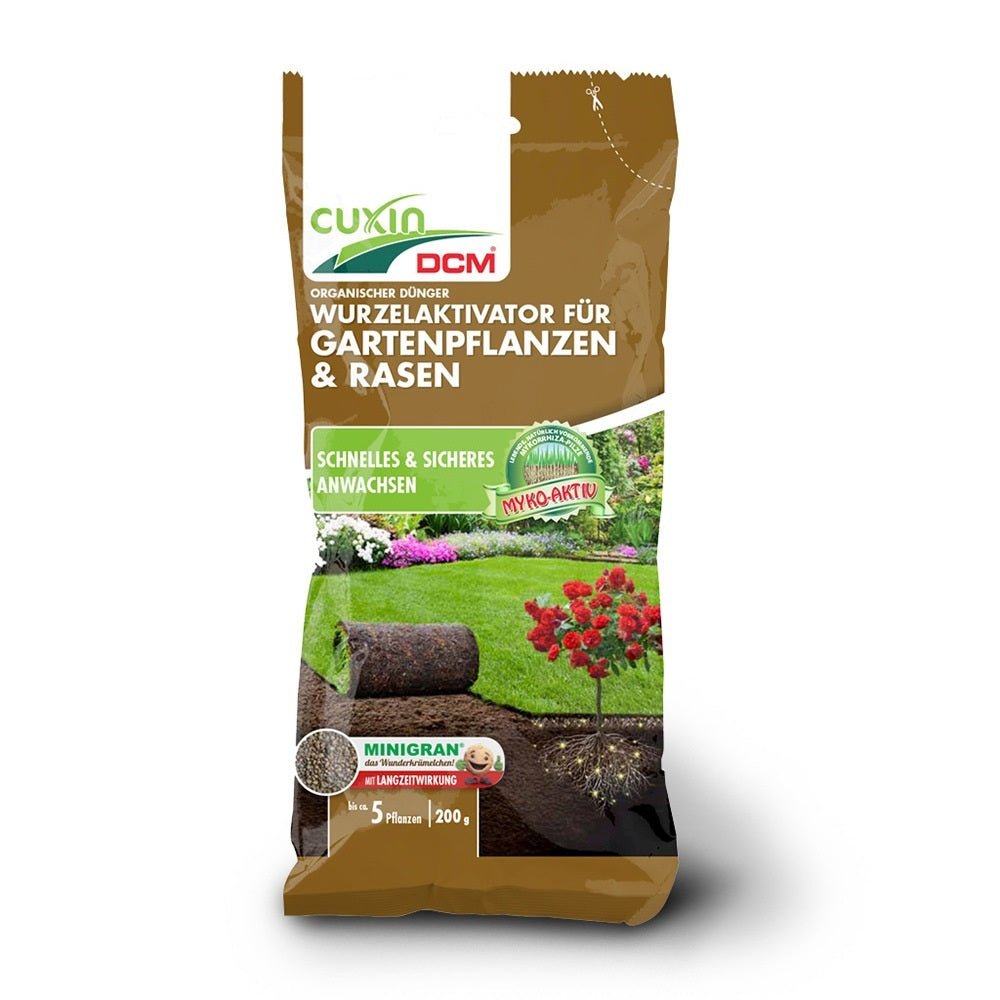 Biostimulator de inradacinare pentru Plante de Gradina si Gazon, 200 g, Stimulare Rapida, CUXIN DCM