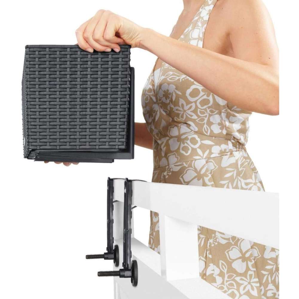 LECHUZA Balconera tartókeret – fekete, 50-es és 80-as mérethez