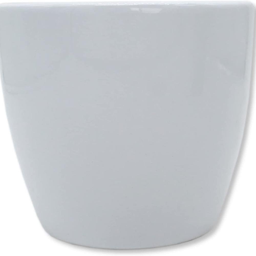 Ghiveci plante rotund Ceramic Scheurich, Ø 11 cm, H10 cm, Alb