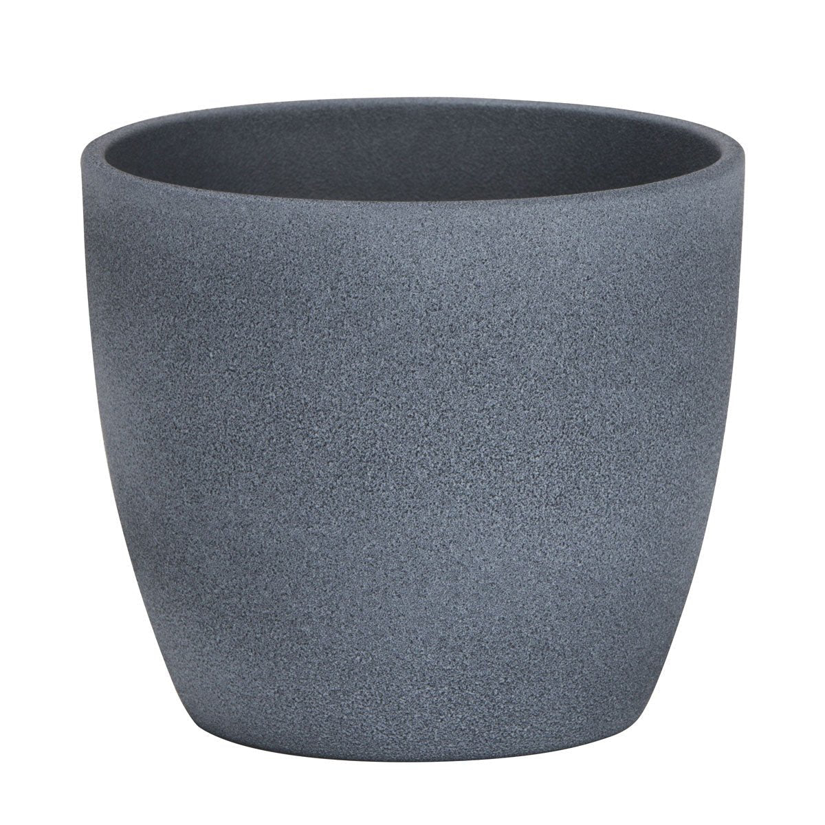 Ghiveci plante rotund Ceramic Scheurich, Ø 28 cm, H25,2 cm, Gri inchis