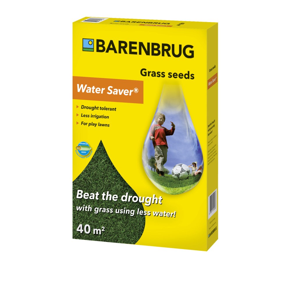 Barenbrug Water Saver gyepmagkeverék 1 kg – aszálytűrő, víztakarékos gyep 40–50 m²-re