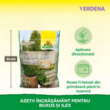 Ingrasamant organic Neudorff Azet pentru Buxus si Ilex 1 kg – efect imediat si de lunga durata pentru plante vesnic verzi sanatoase