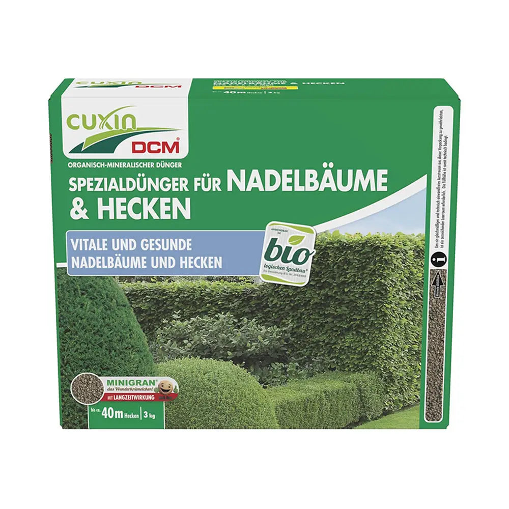 Ingrasamant conifere si gard viu Cuxin DCM, formula speciala cu magneziu, efect de lunga durata, tehnologie MINIGRAN, 1.5 kg