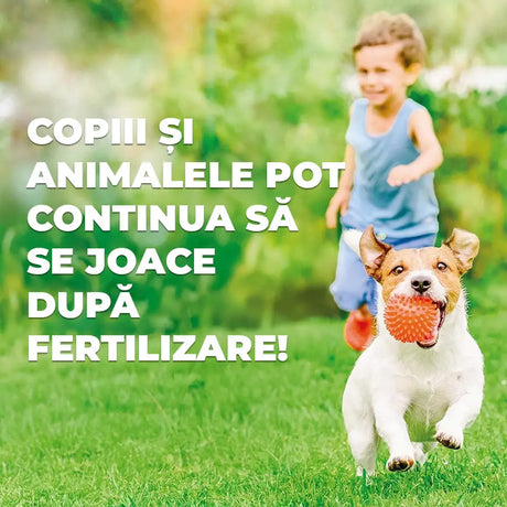 Ingrasamant gazon Substral 7.5 kg pentru 375 mp, cu efect prelungit, fertilizare 100 zile cu azot incapsulat