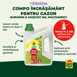 Ingrasamant lichid COMPO 2.5 l, impotriva buruienilor si muschiului, efect rapid pentru gazon verde si sanatos