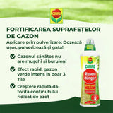 Ingrasamant lichid COMPO 2.5 l, impotriva buruienilor si muschiului, efect rapid pentru gazon verde si sanatos