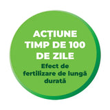 Ingrasamant gazon Substral, 2 kg pentru 200 mp, cu eliberare lenta, efect 100 zile cu azot incapsulat