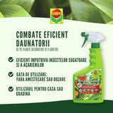 COMPO Rovarölő permet zöld és virágzó növényekhez – 750 ml, teljes védelem