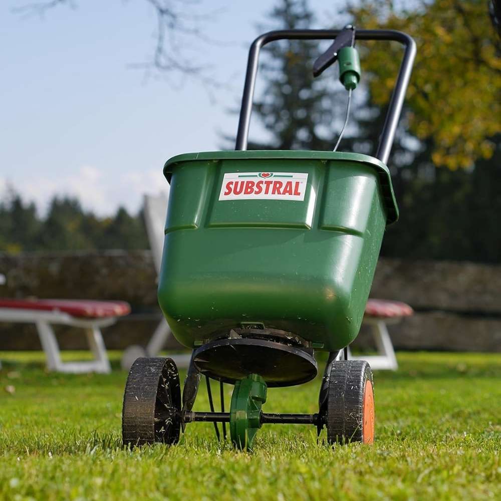 Distribuitor seminte universal SUBSTRAL EasyGreen cu actionare centrifugala, pentru gazon si sare antiderapanta