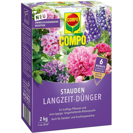 Ingrasamant granulat COMPO pentru plante perene si arbusti ornamentali, efect indelungat 6 luni, 2 kg