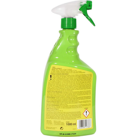 Spray curatare mucegai algelor si licheni COMPO Vorox Terrase si Cai, 1 l, utilizare direct din recipient, eficient pentru terase si alei