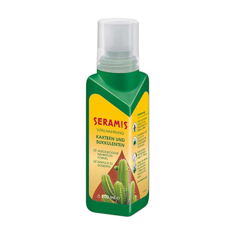 Ingrasamant lichid SERAMIS pentru cactusi si suculente, nutrite vitala cu dozare precisa, 200 ml