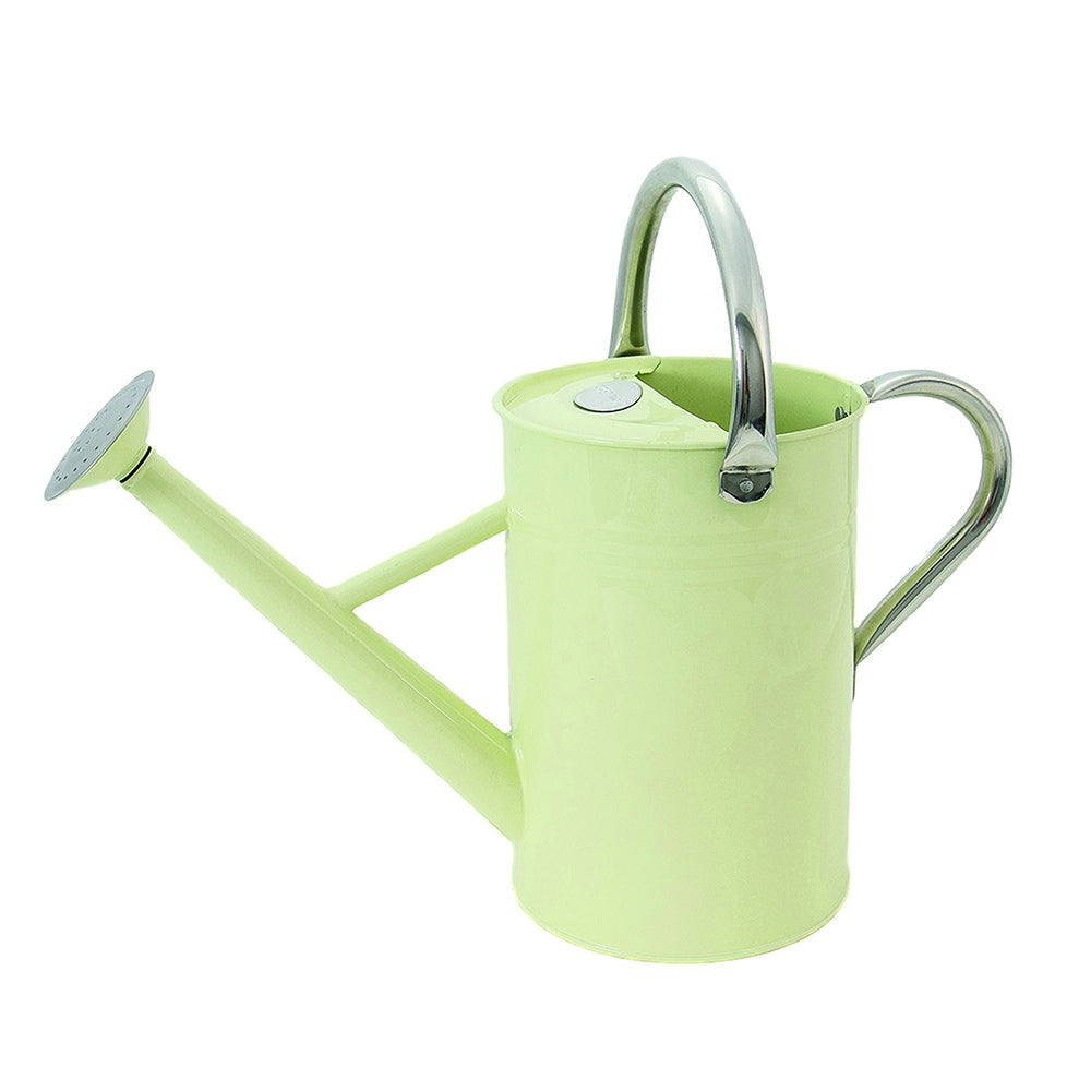 Stropitoare metalica KENT & STOWE vintage, otel galvanizat, 9 l, crem-lime