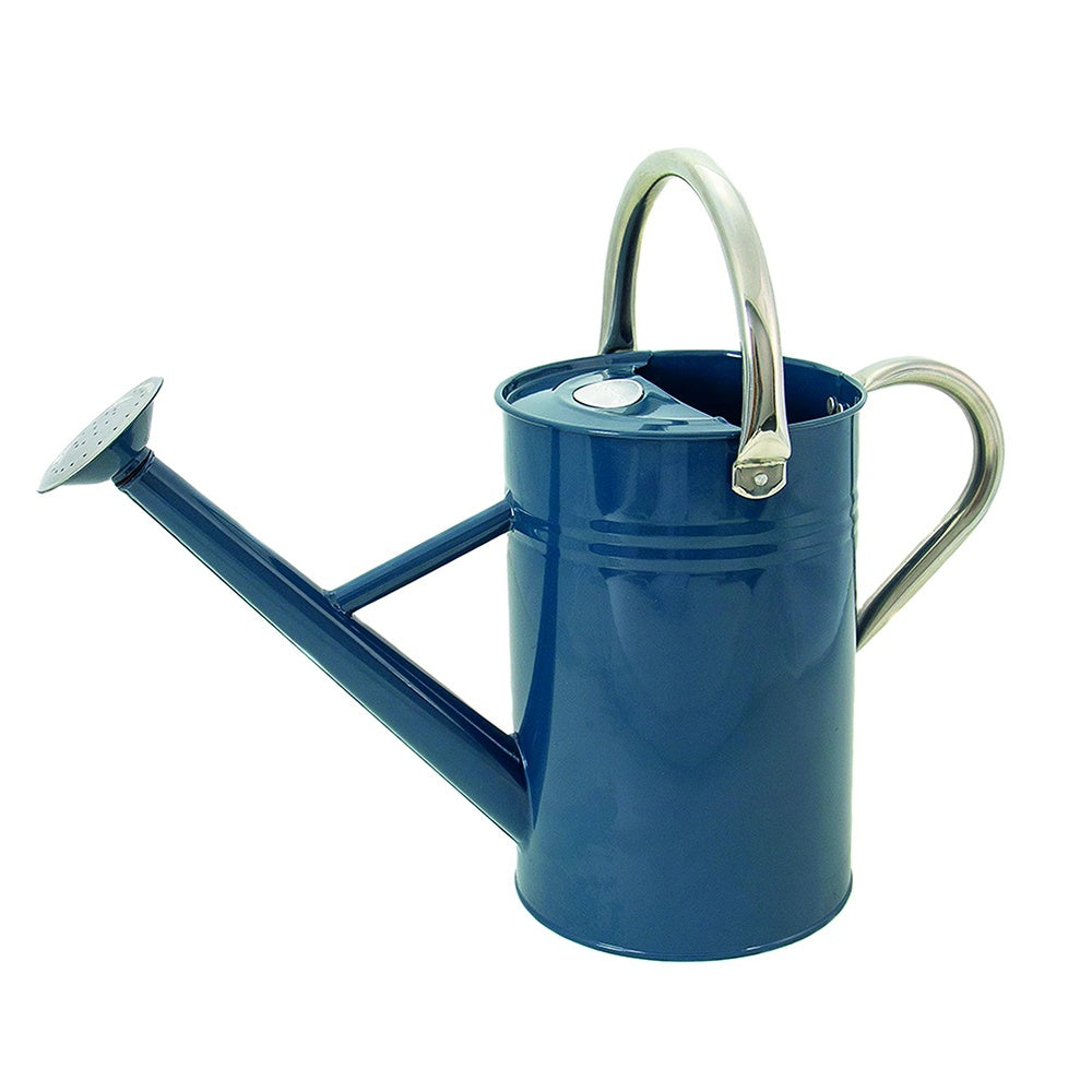 Stropitoare metalica KENT & STOWE vintage, otel galvanizat, 4.5 l, albastru navy
