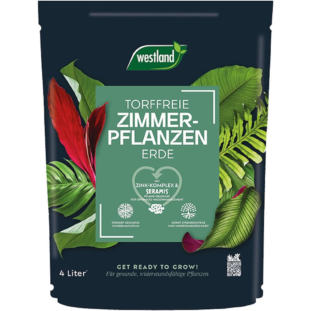 Substrat plante interior WESTLAND cu granule de argila, sol nutritiv pentru crestere sanatoasa, 4 l