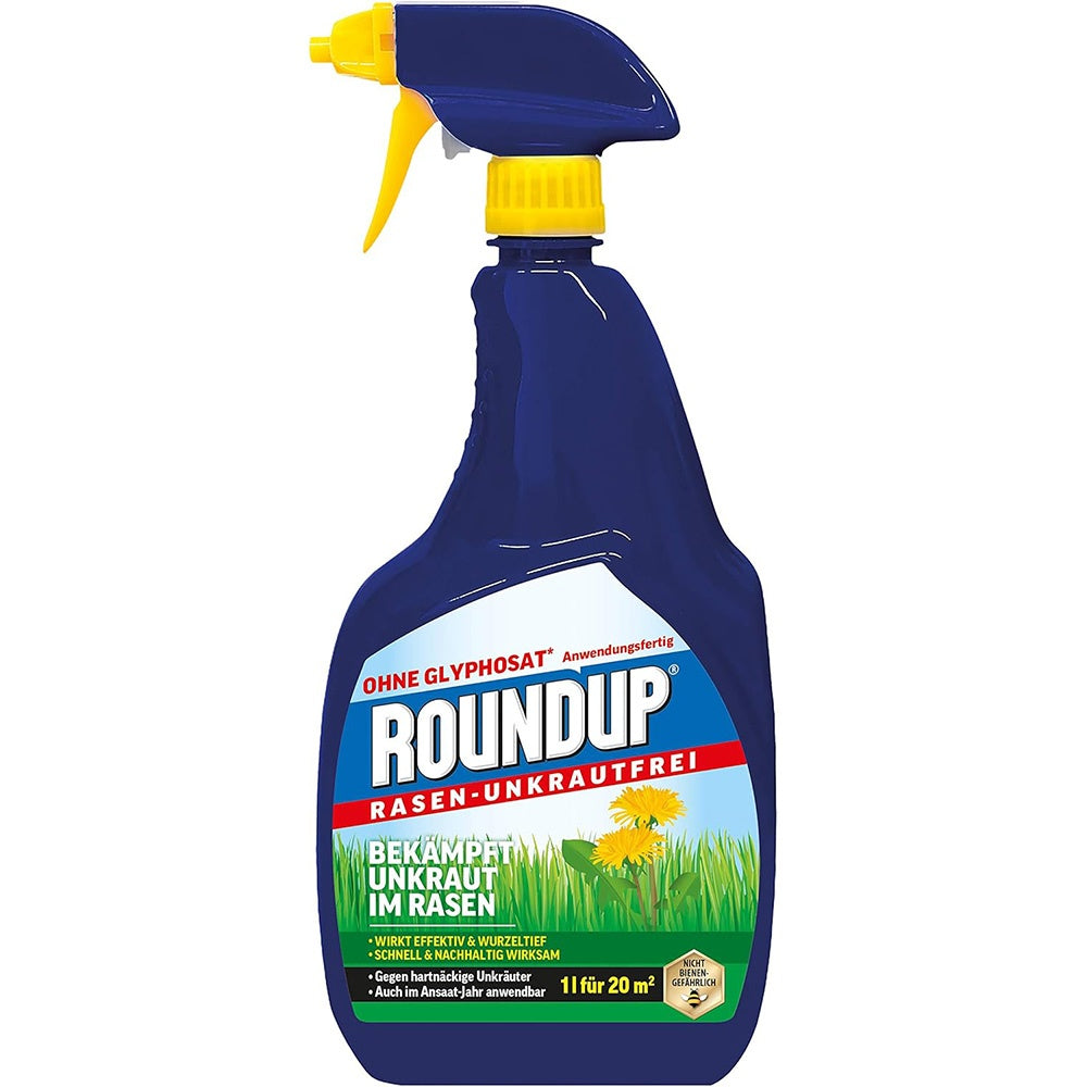 Erbicid gazon ROUNDUP pentru buruieni in gazon, acoperire radiculara si foliara, 1 L