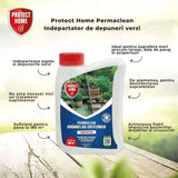 Solutie curatare PROTECT HOME Permaclean Green Growth Remover, indepartare alge si depuneri verzi, 1 l, pentru 180 mp