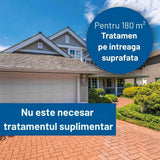 Solutie curatare PROTECT HOME Permaclean Green Growth Remover, indepartare alge si depuneri verzi, 1 l, pentru 180 mp