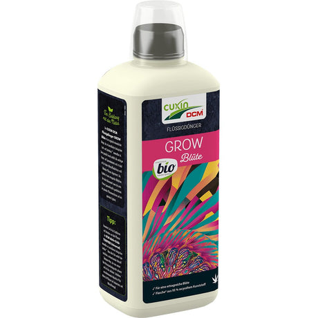 Ingrasamant lichid pentru plante cu inflorire abundenta CUXIN DCM Grow Blute, organic-mineral, 800 ml