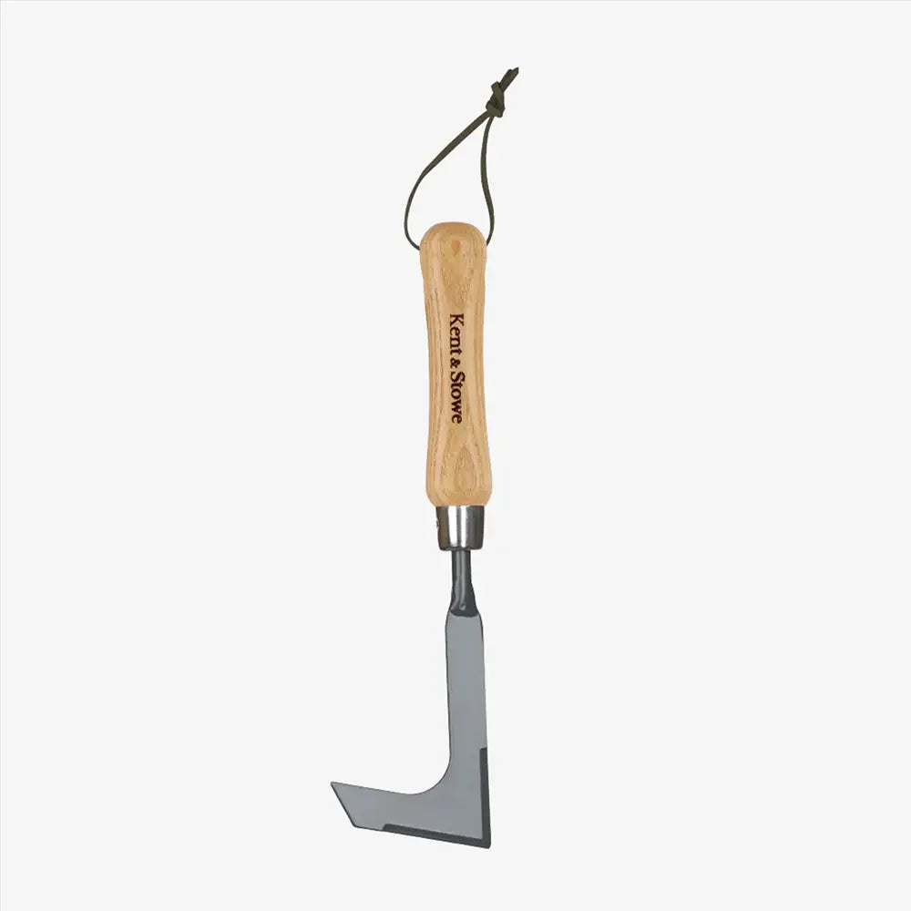 Cutit curatare rosturi KENT & STOWE din otel carbon solid, indepartare muschi si buruieni, maner frasin, 28.5 cm, 10 ani de garantie