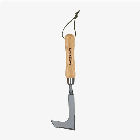 Cutit curatare rosturi KENT & STOWE din otel carbon solid, indepartare muschi si buruieni, maner frasin, 28.5 cm, 10 ani de garantie