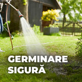Seminte gazon Compo reparare completa mix 4 kg pentru 20 mp cu substrat si ingrasamant inclus