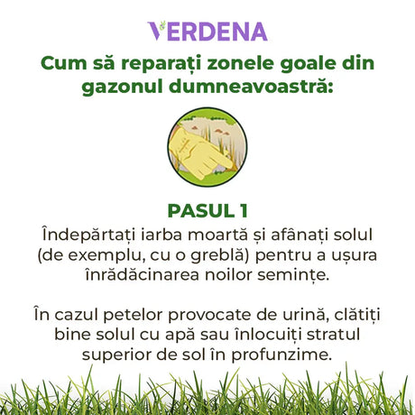 Reparare gazon Substral Plastura Magica 3 in 1, 1 kg, cu seminte gazon substrat si ingrasamant, pentru zone goale