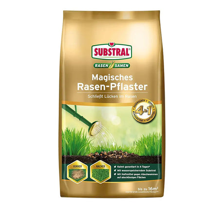 Reparare gazon Substral Plastura Magica 3 in 1, 3 kg, cu seminte gazon substrat si ingrasamant pentru zone goale