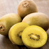 Kiwi de Siberia Goldkiwi (Actinidia arguta), femela, cu fructe dulci aurii, bogate in vitamina C