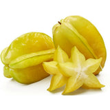 Csillaggyümölcs (Averrhoa carambola) – egzotikus, édes-savanykás sárga gyümölcsökkel