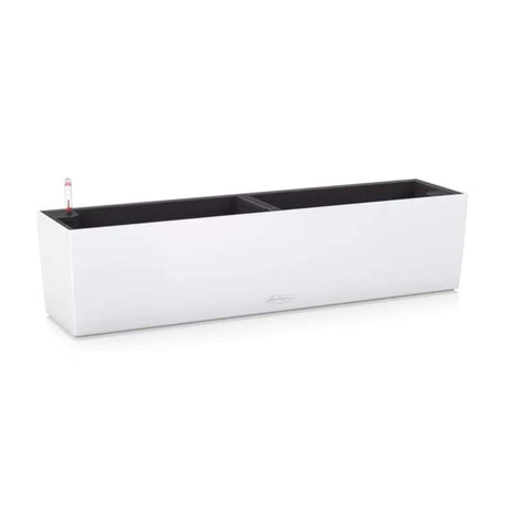 Lechuza Balconera Color 80 önöntöző balkonláda – 12 l, matt fehér