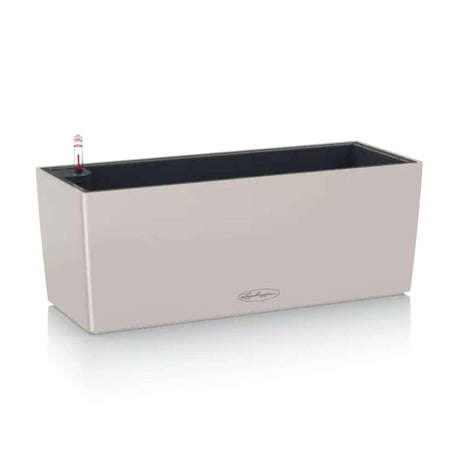 Lechuza Balconera Color 50 önöntöző balkonláda – 8 l, matt bézs