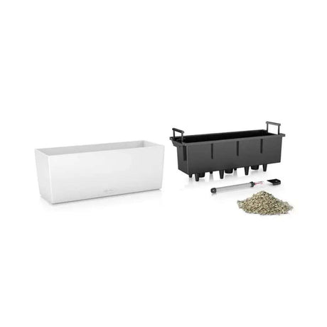 Lechuza Balconera Color 50 önöntöző balkonláda – 8 l, matt bézs