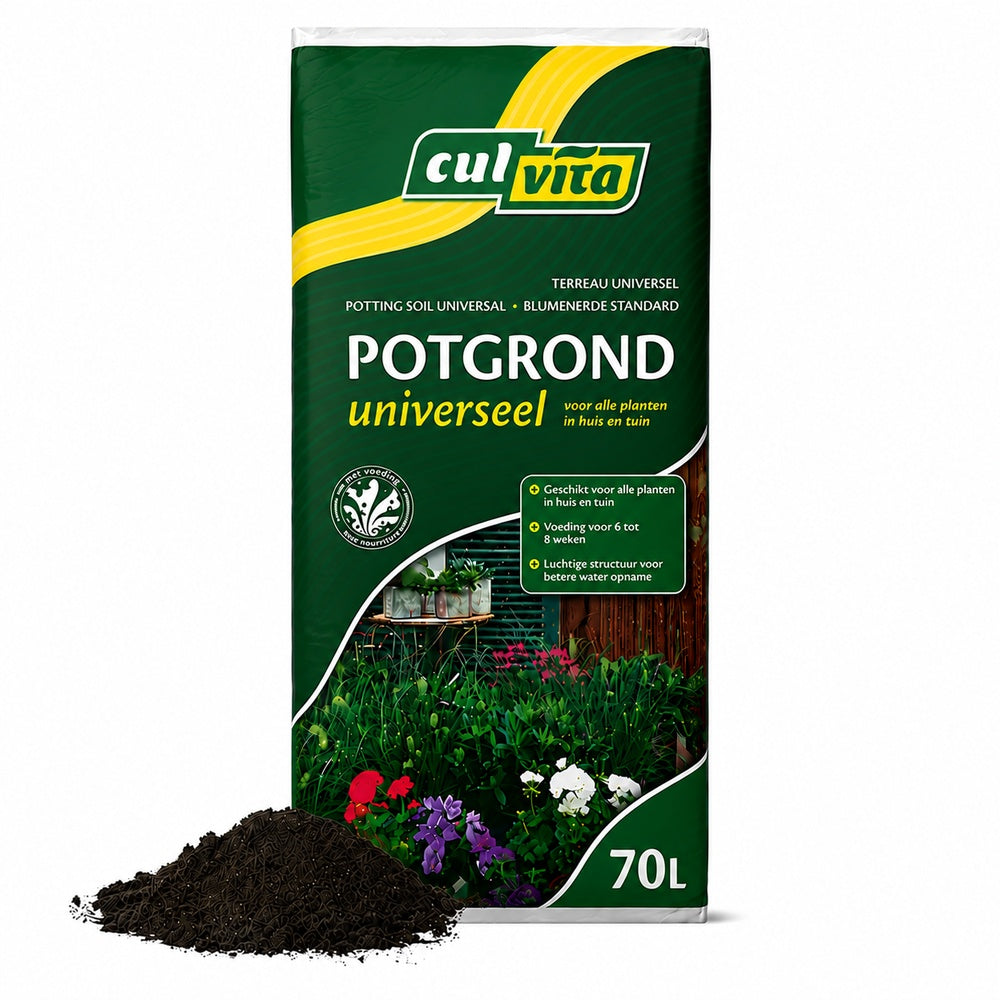 Culvita univerzális virágföld bel- és kültéri növényekhez – 4 × 70 l (280 l)
