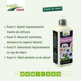 Ingrasamant Lichid Organic pentru Petunii Suspendate, 800 ml, Cuxin DCM