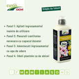 Ingrasamant Lichid Organic pentru Plante Mediteraneene si Citrice, crestere viguroasa si fructificare bogata, 800 ml, CUXIN DCM