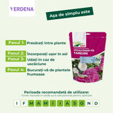Ingrasamant granulat Minigran pentru Camelii, Trandafiri Japonezi, crestere sanatoasa, eliberare lenta a nutrientilor, 750 g, CUXIN DCM