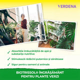Ingrasamant Lichid BioTrissol organic Neudorff pentru plante verzi si palmieri, crestere rapida si frunze verzi - 250 ml