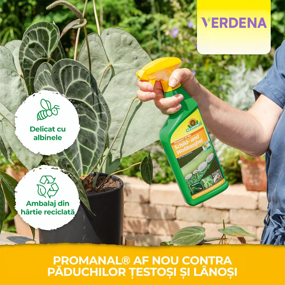 Insecticid Spray Natural Promonal Neudorff contra Paduchiilor Testoase si Lanoase, 500 ml