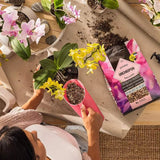 Substrat Mineral LECHUZA Orchidpon 3 l, pentru orhidee, 100% fara turba, cu ingrediente naturale
