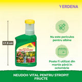 Pesticid Spray Pulverizator Natural Neudorff, pentru pomi fructiferi si arbusti, prevenire boli fungice - 250 ml