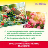 Insecticid Natural Organic Spray Spruzit, anti-daunatori pentru trandafiri, afide, paianjeni rosii, tripsi, Neudorff - 750 ml