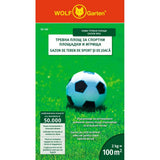 Wolf-Garten sport és játék gyepmagkeverék – tartós, gyorsan regenerálódó gyep, 2 kg, 100 m²