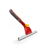 Racleta pentru curatare geamuri Wolf-Garten FW-M, unghi reglabil, compatibila cu maner telescopic Multi-Star, Garantie de 10 ani