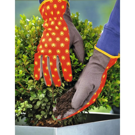 Manusi gradinarit Wolf-Garten GH-BA 10, pentru balcon, marimea 10 (L si XL), antiderapante, lavabile