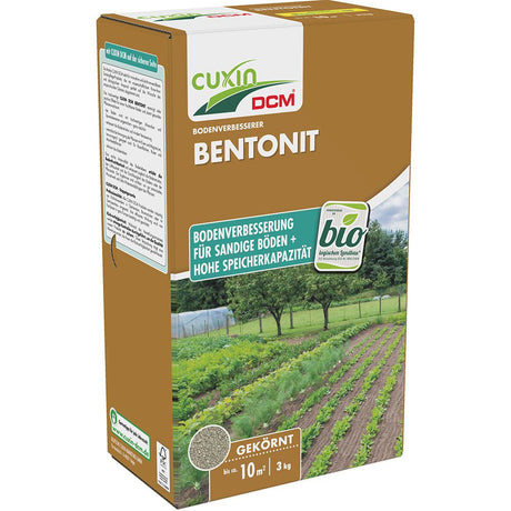 Biostimulator de Sol Bentonit Anti-Stres Hidric, 3 kg, CUXIN DCM